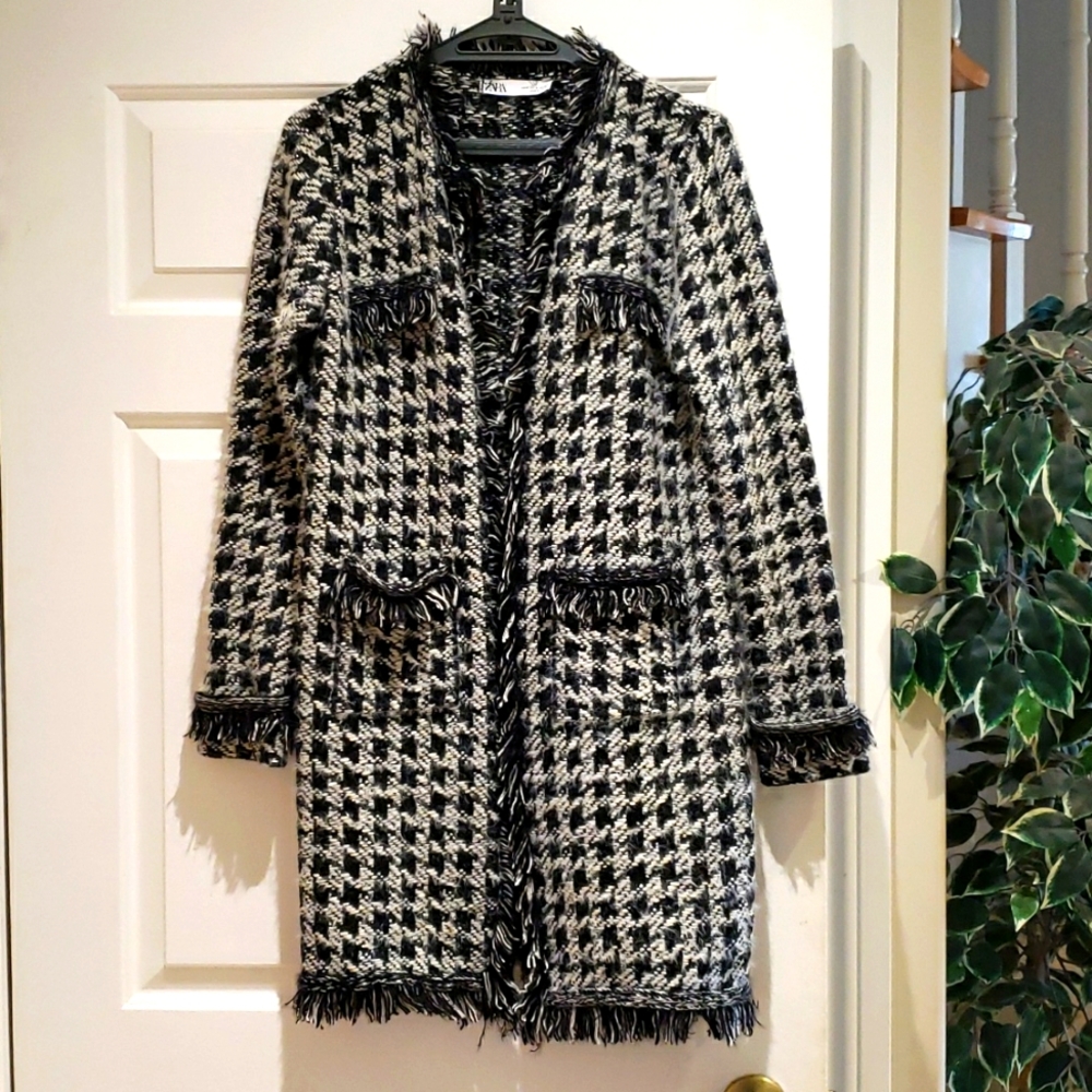 Brand new! Zara knit coat